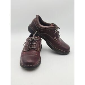 STREETCARS Brown Leather Men's Size 9 Casual Comfort Arch Support SHOES